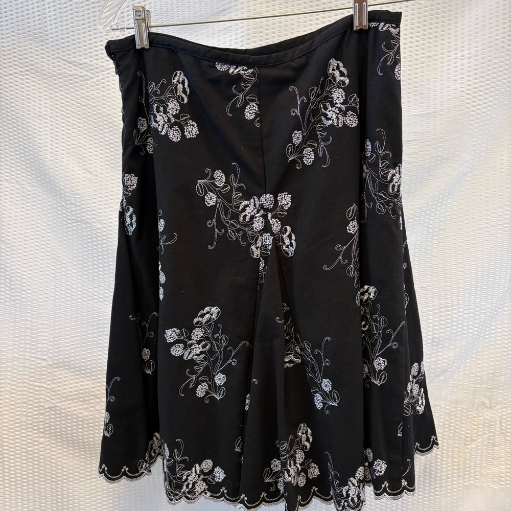 Dizzy Lizzie Wildflower Whimsigoth Women's Size 8 Cotton Linen Blend Size 8 - Picture 3 of 6